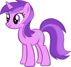 Size: 2519x2380 | Tagged: safe, artist:thebosscamacho, amethyst star, sparkler, pony, unicorn, g4, background pony, female, high res, mare, simple background, solo, transparent background, vector
