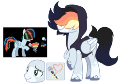 Size: 1280x886 | Tagged: safe, artist:blizzard-queen, oc, oc only, pegasus, pony, clothes, hoodie, male, simple background, solo, stallion, transparent background