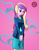 Size: 2700x3500 | Tagged: safe, artist:darkprinceismyname, dean cadance, princess cadance, equestria girls, g4, clothes, female, heart, high res, looking at you, pink background, simple background, skirt, solo