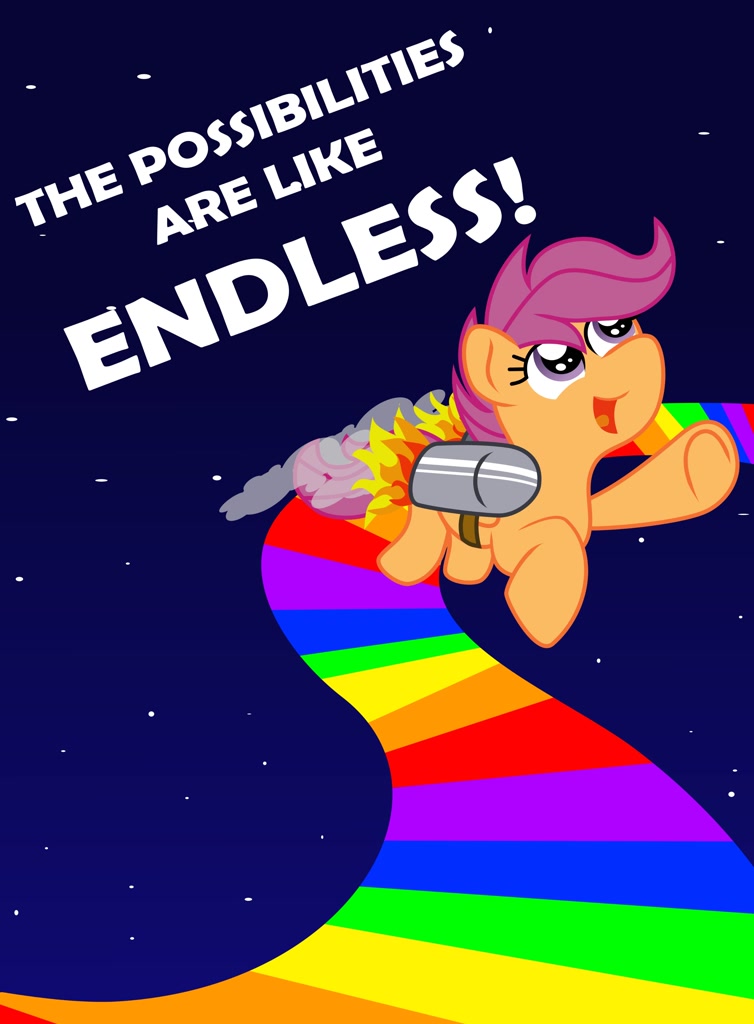 #2561218 - safe, artist:bryastar, scootaloo, pegasus, pony, crossover ...