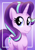 Size: 1980x2800 | Tagged: safe, artist:whitequartztheartist, starlight glimmer, pony, unicorn, g4, cute, female, glimmerbetes, gradient background, mare, smiling, solo