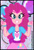 Size: 480x706 | Tagged: safe, artist:amyrosexshadowlover, pinkie pie, equestria girls, g4, balloon, bracelet, clothes, cutie mark, cutie mark on clothes, eyelashes, female, grin, jewelry, skirt, smiling, solo