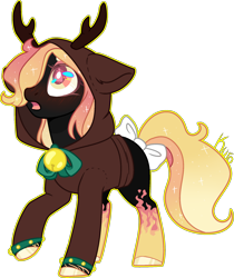 Size: 1718x2048 | Tagged: safe, artist:kurosawakuro, oc, oc only, oc:bryoni, earth pony, pony, base used, bow, clothes, female, hoodie, mare, solo, tail bow