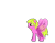 Size: 830x650 | Tagged: safe, artist:brightstar40k, oc, oc only, oc:flutterfly, pony, butterfly wings, ponymaker, simple background, solo, transparent background, wings