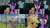 Size: 1986x1117 | Tagged: safe, edit, edited screencap, editor:quoterific, screencap, amethyst star, apple bumpkin, apple cobbler, apple fritter, apple honey, apple tarty, applejack, bright smile, candy mane, carrot top, castle (crystal pony), cloud kicker, coco crusoe, comet tail, covalent bond, cranky doodle donkey, dark moon, dizzy twister, doctor whooves, fleur de verre, fluttershy, geri, golden harvest, graphite, jonagold, lavender august, lightning bolt, linky, lyra heartstrings, marmalade jalapeno popette, merry may, minuette, mochaccino, mr. waddle, neon lights, orange swirl, orion, pinkie pie, pokey pierce, ponet, rainbow dash, rainbowshine, rare find, rarity, red gala, rising star, sassaflash, shoeshine, shooting star (character), sparkler, spike, spring melody, sprinkle medley, star bright, sunshower raindrops, time turner, twilight sparkle, white lightning, written script, alicorn, dragon, earth pony, pegasus, pony, unicorn, g4, trade ya!, apple family member, applejack's hat, confetti, cowboy hat, eyes closed, flying, hat, mane seven, mane six, open mouth, surprised, twilight sparkle (alicorn)