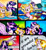 Size: 862x928 | Tagged: safe, artist:liaaqila, luster dawn, twilight sparkle, alicorn, pegasus, pony, unicorn, g4, my little pony: friendship is magic, the last problem, annoyed, book, cannon, comic, cross-popping veins, cute, duo, duo female, emanata, eyes closed, female, glowing horn, grounded, helmet, holding a pony, horn, levitation, licking, licking lips, lusterbetes, magic, mama twilight, mischievous, moon, mouth hold, naughty, older, older twilight, older twilight sparkle (alicorn), pony cannonball, princess twilight 2.0, scruff, sillhouette, telekinesis, that pony sure does love books, that pony sure does love burgers, this will end in a trip to the moon, to the moon, tongue out, traditional art, trollight sparkle, twilight burgkle, twilight sparkle (alicorn), unnamed character