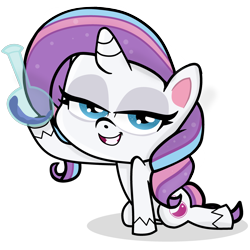 Size: 3000x3000 | Tagged: safe, artist:grapefruitface1, potion nova, pony, unicorn, g4.5, my little pony: pony life, base used, bedroom eyes, cute, female, high res, kneeling, lidded eyes, looking at you, mare, novabetes, pony life accurate, potion, seductive, seductive look, seductive pose, sexy, show accurate, simple background, smiling, solo, stupid sexy potion nova, transparent background, vector