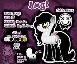 Size: 1024x853 | Tagged: safe, artist:amgiwolf, oc, oc only, oc:amgi, earth pony, pony, duo, earth pony oc, eyelashes, female, hoof fluff, mare, reference sheet, silhouette