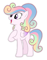 Size: 1800x2280 | Tagged: safe, artist:afterglory, oc, oc only, oc:gleaming shield, pegasus, pony, female, mare, offspring, parent:princess cadance, parent:shining armor, parents:shiningcadance, simple background, solo, transparent background