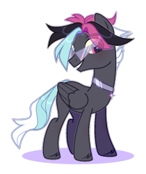 Size: 837x998 | Tagged: safe, artist:yukiiichi, oc, oc only, pegasus, pony, kamina sunglasses, male, simple background, solo, stallion, sunglasses, transparent background