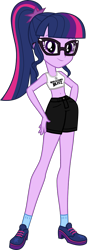 Size: 1536x4096 | Tagged: safe, artist:edy_january, sci-twi, twilight sparkle, equestria girls, g4, solo, world of tanks, world of tanks blitz