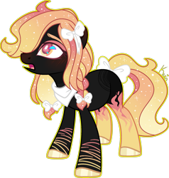 Size: 1741x1827 | Tagged: safe, artist:kurosawakuro, oc, oc only, oc:bryoni, earth pony, pony, base used, bow, female, mare, simple background, solo, tail bow, transparent background