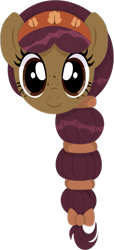 Size: 405x885 | Tagged: safe, artist:tired-horse-studios, oc, oc only, oc:harvest equinox, pony, bust, female, mare, portrait, simple background, solo, transparent background