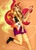 Size: 2893x3996 | Tagged: safe, artist:bidzinha, sunset shimmer, equestria girls, equestria girls series, g4, cutie mark background, electric guitar, female, geode of empathy, guitar, high res, magical geodes, musical instrument, solo