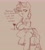 Size: 2130x2354 | Tagged: safe, artist:yoditax, rarity, pony, unicorn, g4, alcohol, alternate hairstyle, braided tail, clothes, dialogue, high res, monochrome, motivational, solo, talking to viewer