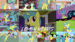 Size: 1974x1110 | Tagged: safe, edit, edited screencap, editor:quoterific, screencap, autumn leaf, blues, bon bon, carrot top, coco crusoe, comet tail, daisy, derpy hooves, diamond mint, diamond tiara, flower wishes, frazzle rock, golden harvest, lavender cascade, lemon hearts, lightning bolt, linky, lyra heartstrings, moondancer, neon lights, noteworthy, pokey pierce, rainbowshine, rising star, sassaflash, shoeshine, soigne folio, sour candy, spike, sweetie belle, sweetie drops, twilight sparkle, white lightning, alicorn, dragon, earth pony, pegasus, pony, unicorn, a hearth's warming tail, amending fences, applebuck season, celestial advice, crusaders of the lost mark, for whom the sweetie belle toils, g4, green isn't your color, luna eclipsed, princess spike, slice of life (episode), the super speedy cider squeezy 6000, trade ya!, yakity-sax, apple, background pony, bag, bipedal, clothes, costume, crying, duo, eyes closed, female, filly, filly lemon hearts, filly moondancer, flower, flower pot, food, gasp, glowing horn, hat, horn, jewelry, magic, magic aura, male, mouse costume, mouth hold, nightmare night costume, open mouth, pear, potions, running, safety goggles, scarf, scepter, screaming, shocked, teeth, tiara, trio, twilight scepter, twilight sparkle (alicorn), walking, winged spike, wings, winter hat, winter outfit, younger