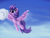 Size: 4000x3000 | Tagged: safe, artist:flusanix, clear skies, pegasus, pony, g4, cloud, flying, solo