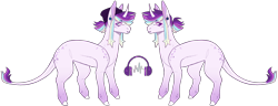 Size: 4500x1732 | Tagged: safe, artist:sleepy-nova, oc, oc only, oc:whiplash, pony, unicorn, ambiguous gender, magical lesbian spawn, offspring, parent:rainbow dash, parent:twilight sparkle, parents:twidash, simple background, solo, transparent background