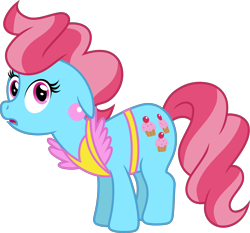 Size: 4292x4000 | Tagged: safe, artist:jeatz-axl, cup cake, earth pony, pony, g4, cute, cute cake, female, floppy ears, mare, simple background, solo, transparent background, vector