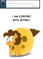 Size: 700x966 | Tagged: safe, artist:cheese-knees, cheese sandwich, earth pony, pony, g4, cheese, derp, food, male, simple background, solo, stallion, white background