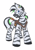 Size: 2472x3508 | Tagged: safe, artist:dorkmark, oc, oc only, oc:adis, pony, zebra, high res, solo, zebra oc