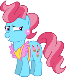 Size: 4000x4613 | Tagged: safe, artist:jeatz-axl, cup cake, earth pony, pony, g4, absurd resolution, female, mare, simple background, solo, transparent background, vector