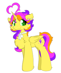 Size: 1939x2331 | Tagged: safe, artist:焰心fireworks, oc, oc:star orchid, oc:starry orchid, alicorn, pony, ahoge, cheek fluff, chest fluff