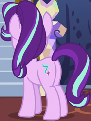Size: 744x996 | Tagged: safe, screencap, starlight glimmer, pony, unicorn, every little thing she does, g4, butt, cropped, female, glimmer glutes, mare, plot, solo