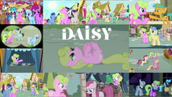 Size: 1974x1113 | Tagged: safe, edit, edited screencap, editor:quoterific, screencap, b. sharp, berry punch, berryshine, blues, bon bon, cherry berry, cloud kicker, daisy, dj pon-3, flower wishes, fluttershy, goldengrape, lavender bloom, lily, lily valley, linky, mochaccino, neon lights, noteworthy, pinkie pie, rare find, rising star, roseluck, royal riff, sassaflash, shoeshine, sir colton vines iii, snails, sunshower raindrops, sweetie drops, vinyl scratch, written script, zephyr breeze, earth pony, pegasus, pony, unicorn, applebuck season, bridle gossip, common ground, family appreciation day, flutter brutter, g4, magical mystery cure, pinkie pride, slice of life (episode), the big mac question, the maud couple, the mysterious mare do well, the saddle row review, yakity-sax, background pony, bored, duo, eyes closed, female, flower trio, lying down, male, on back, open mouth, pinkamena diane pie, ponies standing next to each other, sitting, trio, trio female, walking