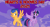 Size: 2064x1113 | Tagged: safe, anonymous artist, flash sentry, twilight sparkle, alicorn, pegasus, pony, g4, 2021, cloud, duo, female, flying, hearts and hooves day, holiday, looking at each other, lyrics in the description, male, mare, night, ship:flashlight, shipping, smiling, song reference, stallion, stars, straight, twilight sparkle (alicorn), valentine's day, youtube link in the description