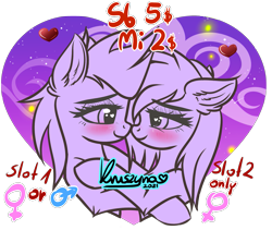 Size: 2001x1688 | Tagged: safe, artist:kruszynka25, pony, blushing, commission, female, happy, heart, heart eyes, holiday, hug, looking at each other, love, mare, night, valentine's day, wingding eyes, your character here