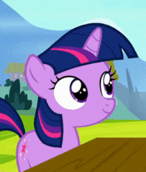 Size: 276x325 | Tagged: safe, edit, edited screencap, screencap, twilight sparkle, pony, unicorn, g4, season 9, sparkle's seven, animated, apple, aweeg*, chewing, cropped, cute, eating, female, filly, filly twilight sparkle, foal, food, gif, herbivore, loop, magic, magic aura, mare, perfect loop, puffy cheeks, reversed, smiling, solo, telekinesis, twiabetes, younger