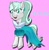 Size: 1328x1348 | Tagged: safe, artist:nine the divine, oc, oc only, oc:nine the divine, pony, unicorn, clothes, crossdressing, dress, male, solo, stallion