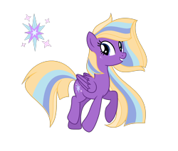 Size: 1981x1689 | Tagged: safe, artist:galaxyswirlsyt, oc, oc only, oc:shooting star sentry, pegasus, pony, cutie mark, female, mare, pegasus oc, simple background, solo, teeth, transparent background, vector