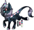 Size: 1044x922 | Tagged: safe, artist:velnyx, oc, oc only, oc:cosmic quartz, kirin, female, simple background, solo, transparent background