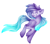 Size: 2981x2636 | Tagged: safe, artist:skyblazeart, earth pony, pony, full body, happy, high res, jumping, purple, simple background, sketch, solo, white background