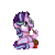 Size: 500x500 | Tagged: safe, artist:sugar morning, part of a set, starlight glimmer, pony, unicorn, g4, animated, chibi, cute, daaaaaaaaaaaw, eating, female, food, frame by frame, french fries, gif, glimmerbetes, herbivore, hoof hold, mare, nom, simple background, sitting, solo, sugar morning's snacc and drincc, this will end in weight gain, transparent background