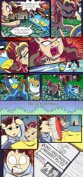 Size: 1800x3800 | Tagged: safe, oc, oc:heartstrong flare, oc:king calm merriment, oc:queen motherly morning, alicorn, earth pony, pony, comic:of flanks and foolery, alicorn oc, angry, armor, background pony, bedroom, blushing, butt, canterlot, castle, clothes, comic, commissioner:bigonionbean, cowboy hat, creepy, crystal empire, cutie mark, drunk, embarrassed, evil, female, flank, freckles, fusion, fusion:applejack, fusion:caboose, fusion:cheese sandwich, fusion:donut joe, fusion:fancypants, fusion:pinkie pie, fusion:promontory, fusion:rainbow dash, fusion:silver zoom, fusion:soarin', fusion:sunburst, fusion:sunset shimmer, glasses, hat, horn, husband and wife, large butt, magic, male, mare, mooning, newspaper, outdoors, paper, plot, rage, royal guard, royal guard armor, shock, shocked, shocked expression, slap, sleeping, stallion, stare, stetson, store, the ass was fat, uniform, wings, wonderbolts uniform, writer:bigonionbean, yelling