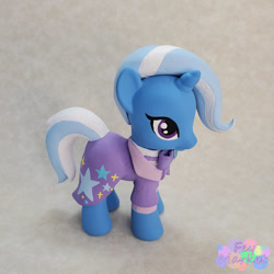Size: 1000x1000 | Tagged: safe, artist:sanadaookmai, trixie, pony, unicorn, g4, the last problem, craft, female, mare, older, older trixie, photo, sculpture, solo, traditional art