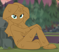 Size: 704x626 | Tagged: safe, artist:thedarkpony, edit, edited screencap, screencap, sunset shimmer, equestria girls, g4, my little pony equestria girls: better together, wake up!, wake up!: applejack, clothes, cropped, female, mud, mud edit, muddy, pajamas, wet and messy