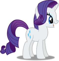 Size: 4798x5000 | Tagged: safe, artist:dashiesparkle, rarity, pony, unicorn, g4, lesson zero, .svg available, female, mare, open mouth, simple background, solo, transparent background, vector
