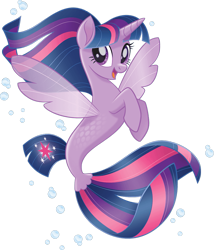 Size: 917x1071 | Tagged: safe, artist:ropanotina, twilight sparkle, alicorn, seapony (g4), g4, my little pony: the movie, seaponified, seapony twilight, simple background, solo, species swap, transparent background, twilight sparkle (alicorn)