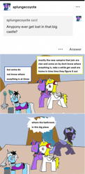 Size: 1174x2411 | Tagged: safe, artist:ask-luciavampire, oc, alicorn, pony, vampire, vampony, ask, clothes, maid, tumblr
