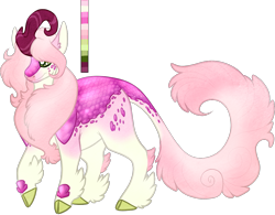 Size: 1173x915 | Tagged: safe, artist:velnyx, oc, oc only, oc:marshmallow fluff, kirin, female, simple background, solo, transparent background