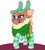 Size: 4000x4494 | Tagged: safe, artist:mrneo, cashmere (tfh), deer, reindeer, them's fightin' herds, clothes, community related, glasses, scarf, socks, solo