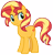 Size: 7050x7300 | Tagged: safe, artist:andoanimalia, sunset shimmer, pony, unicorn, equestria girls, equestria girls specials, g4, my little pony equestria girls: better together, my little pony equestria girls: forgotten friendship, cute, female, mare, shimmerbetes, simple background, solo, transparent background, vector