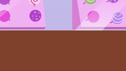 Size: 1280x720 | Tagged: safe, screencap, cakes for the memories, g4, my little pony: friendship is forever, background, candy, counter, food, liminal space, no pony, scenic ponyville, sugarcube corner (interior)