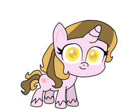 Size: 538x478 | Tagged: safe, artist:wrath-marionphauna, edit, vector edit, oc, oc only, oc:color breezie, pony, unicorn, g4.5, my little pony: pony life, horn, looking at you, simple background, solo, transparent background, unicorn oc, vector