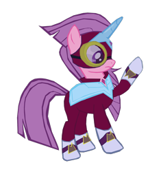 Size: 1280x1361 | Tagged: safe, artist:benpictures1, idw, masked matter-horn, pony, unicorn, g4, power ponies (episode), female, idw showified, inkscape, mare, masked matter-horn costume, power ponies, raised hoof, recolor, simple background, solo, transparent background, vector