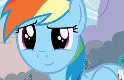 Size: 6188x4000 | Tagged: safe, screencap, rainbow dash, pegasus, pony, g4, season 2, the super speedy cider squeezy 6000, absurd resolution, big eyes, close-up, cute, cutie mark, dashabetes, female, flying, gentle smile, happy, looking ahead, looking forward, mare, outdoors, rainbow dash's cutie mark, smiling, sweet face, wings
